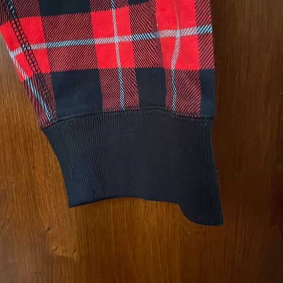 NEW Men’s Red Plaid Buffalo Check PJ Joggers - Picture 4 of 4
